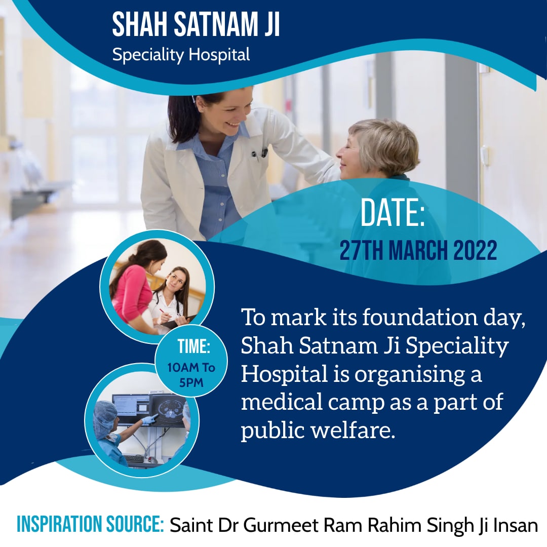 __iMVishal's tweet image. Specialist Doctors, ENT specialists, endocrinologists, gynecologists, heart specialists and neuro-specialists provide their services in this #freeMedicalCamp organised on every last Sunday of the month at Dera Sacha Sauda.