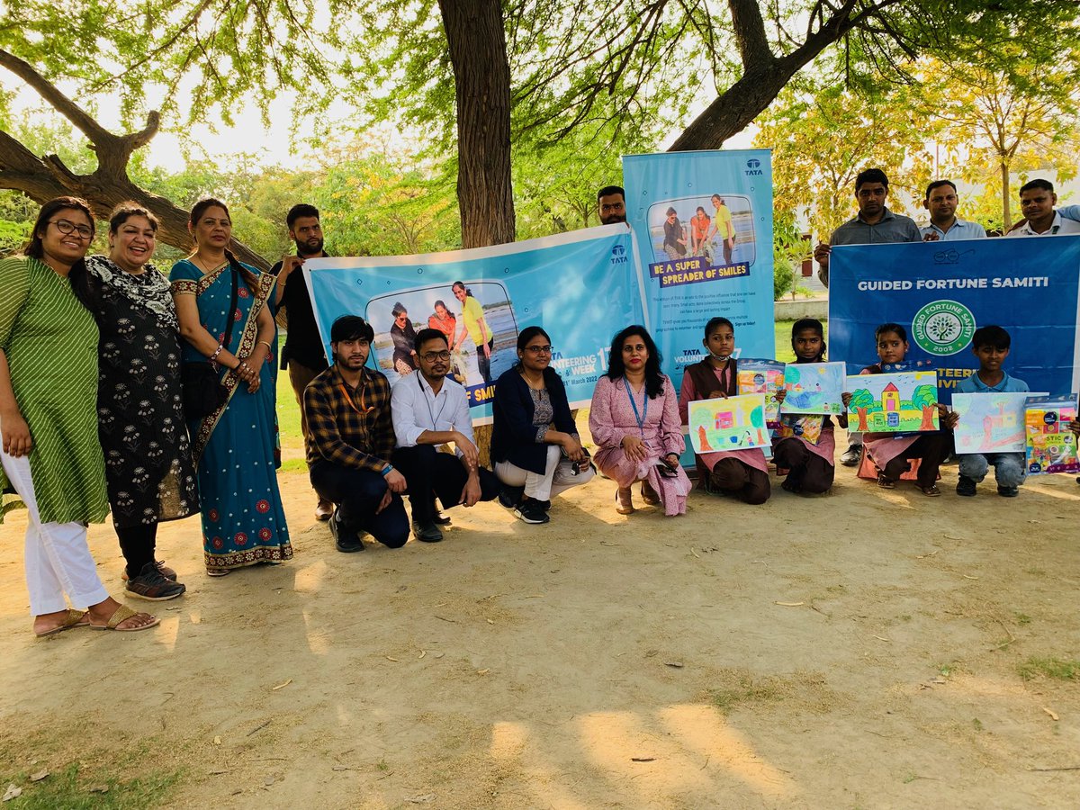 MarwahPratima's tweet photo. Participated with our TCE Noida DC Team in TVW 17 for an activity on Children Conduct colouring/drawing competition in Government School in partnership with @guidedfortune on 23rd March
#TCEndeavour @TCEConnect #TataVolunteeringweek https://t.co/2hmNUZo6LX