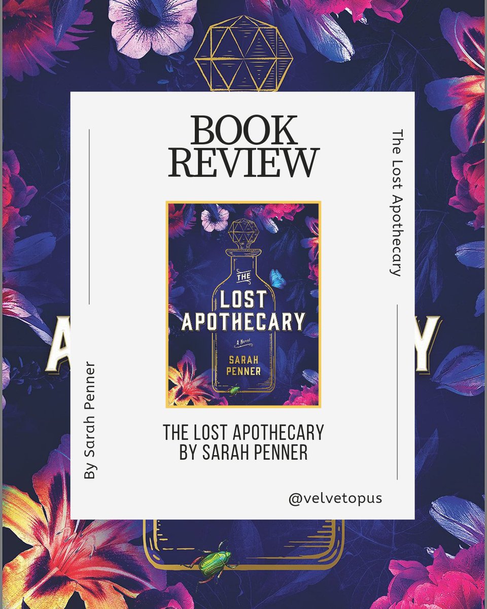 velvetopusreads's tweet photo. โจ NEW BOOK REVIEW โจ
I don't often read historical fiction, but #TheLostApothecary by Sarah Penner got me feeling a certain way ๐
Read the review โก๏ธ https://t.co/oJrfZ3FySe
#velvetopus #bookreview #booktwitter https://t.co/7tNcKuCekJ