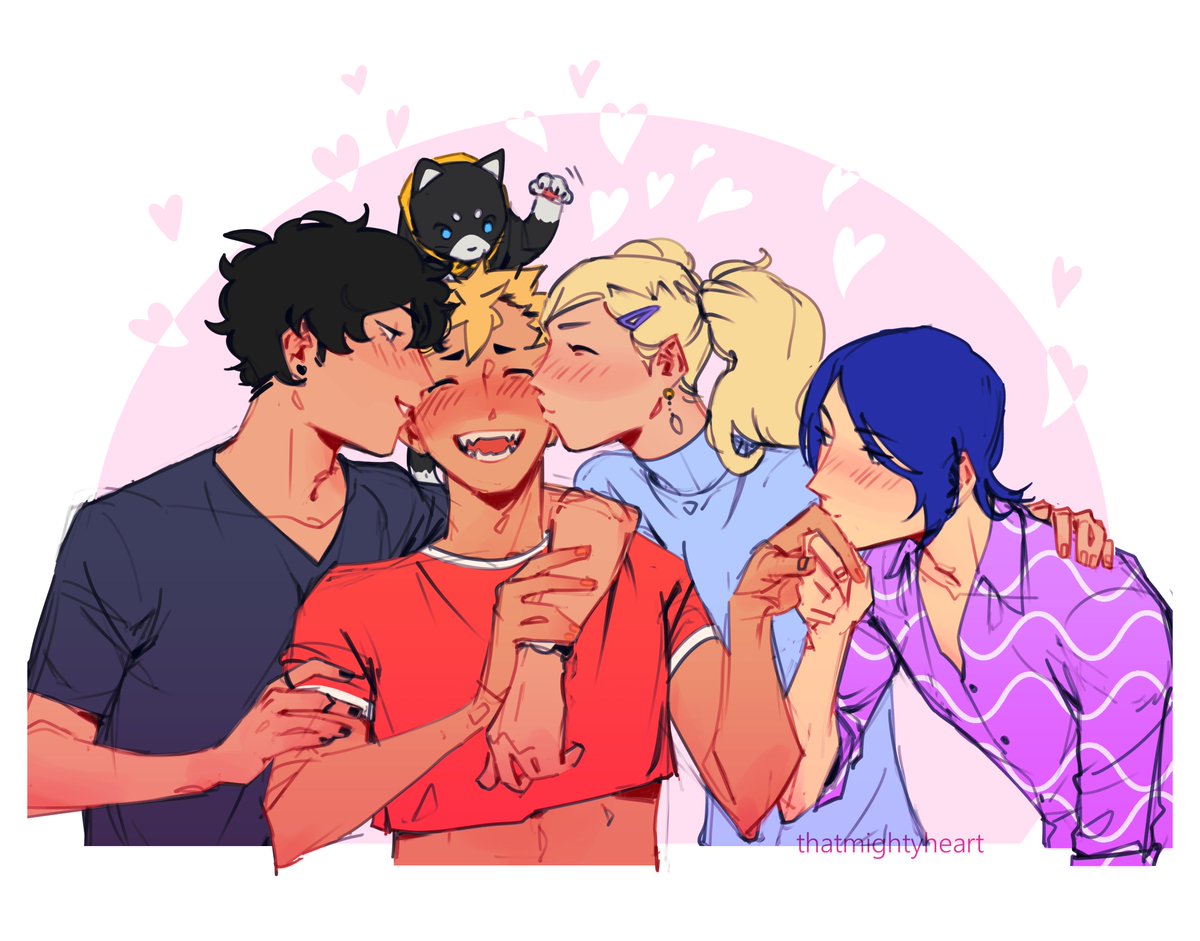 [p5/p5r] heard it was kiss wooji day.. late but. instructions clear and agreeable
(idk the origins(?) LOL i just felt like a dog getting excited bc everyone else was getting excited)
