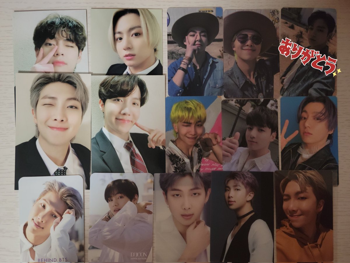mtoribts22's tweet photo. BTS 交換 トレカ ミニフォト ラキドロ ジミン ジン ユンギ JIMIN JIN SUGA
👑との交換はn(当方):1可能です。その他も物によって複数提供可能です。求ユニットは譲ユニットとの交換のみ

求)画像1
譲)画像2～6
🔍️RM J-HOPE V JUNGKOOK ナムジュン ホソク ホビ テヒョン テテ ジョングク グク https://t.co/FzrfqxLxAn
