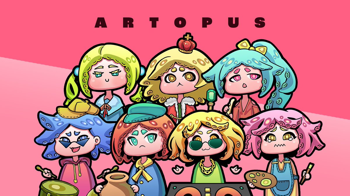 Artlantis is now here！🐙
discord.gg/artopus

Hope you have a wonderful trip at Artlantis.

🎖50 x OG spots 🔥

1 follow（with notifications）
2 rt&amp;like this post
3 tag 3 friends
4 give your comments

24 hrs ⏳  Good luck！

#NFTProject #NFTCommunity #NFTdrop #NFTGiveaway