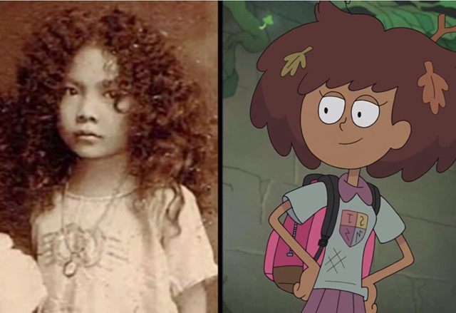 RORVK's tweet photo. i've seen a lot of art of anne with hair texture that's extremely straight so i wanted to gently remind you all that she's based off matt's grandma with 3a hair ☺️ https://t.co/cx5HlegzZX