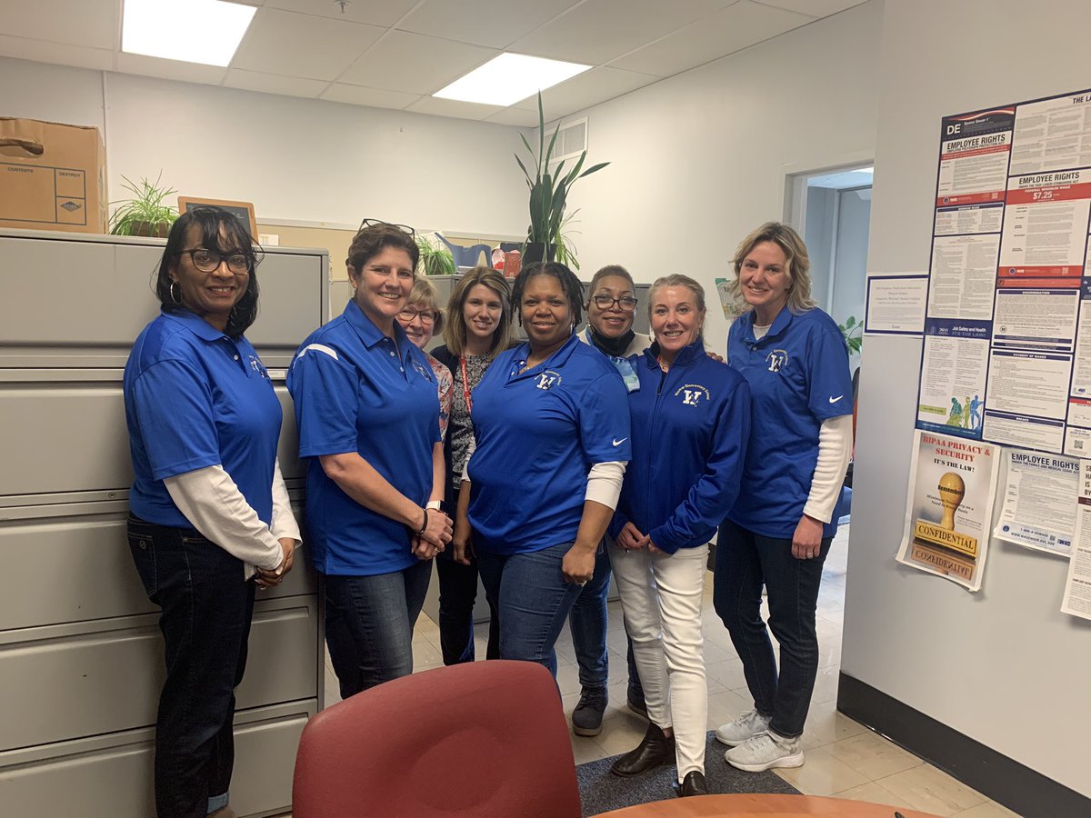 The human resources department of Red Clay Consolidated School District loves and supports our Warner friends. #hisnameisnewt Phot creds to Steve!
