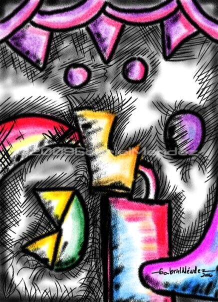 One of my first and favorite digital painting with Corel Painter my favorite art software And the best simulating the real traditional mediums.