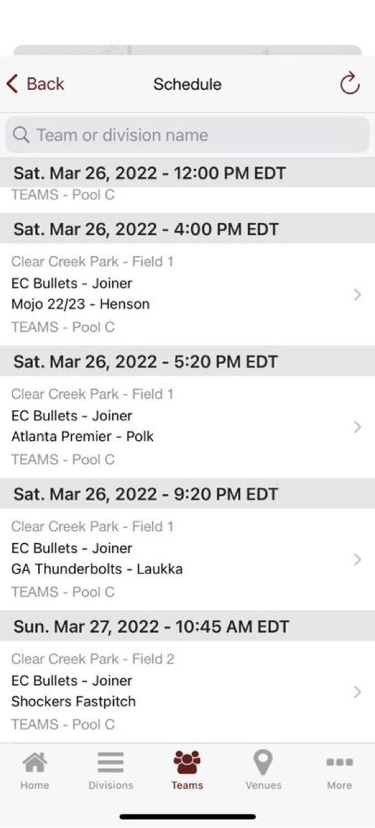 faithball08's tweet photo. SCHEDULE UPDATED!!! looking forward to playing this weekend! https://t.co/XStbf9EUtS