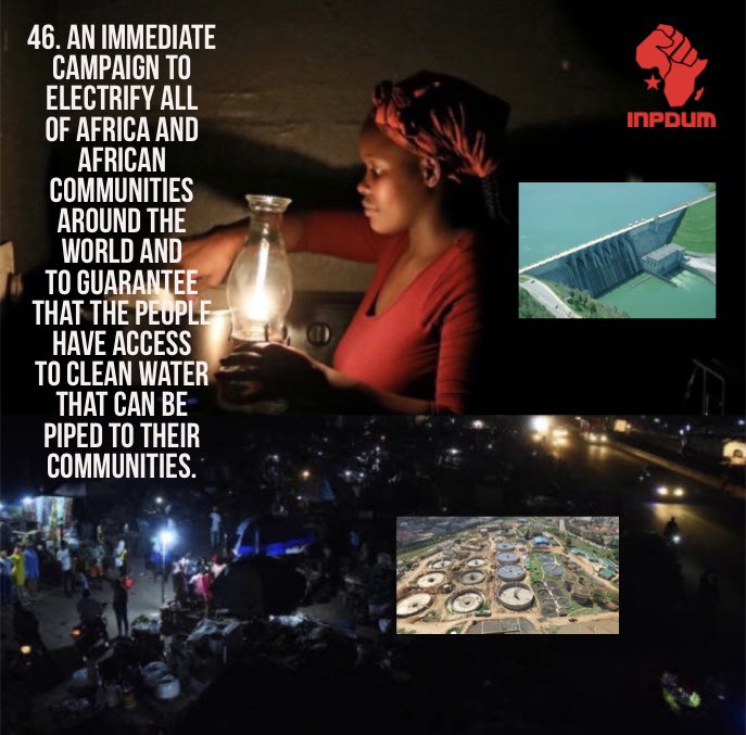 _InPDUM's tweet photo. We have a platform, a Revolutionary National Democratic Program #RNDP See Point #46. Read the full program here: https://t.co/kjgCXNPwNc Africa’s resources & her children’s labor & genius powers & provides the world with proper sanitary conditions our people deserve at home. https://t.co/IPajN2a44O