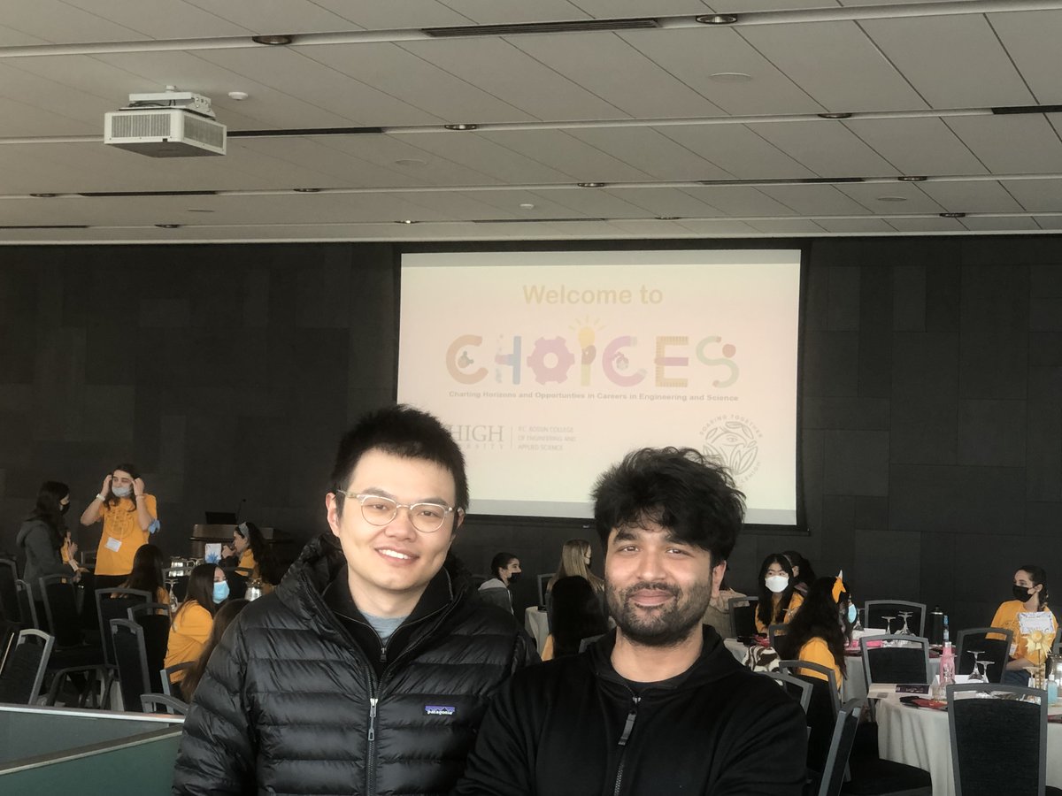 Participated Lehigh Spring CHOICES event.
It was fun to demonstrate biomedical AI to middle school girls😀
