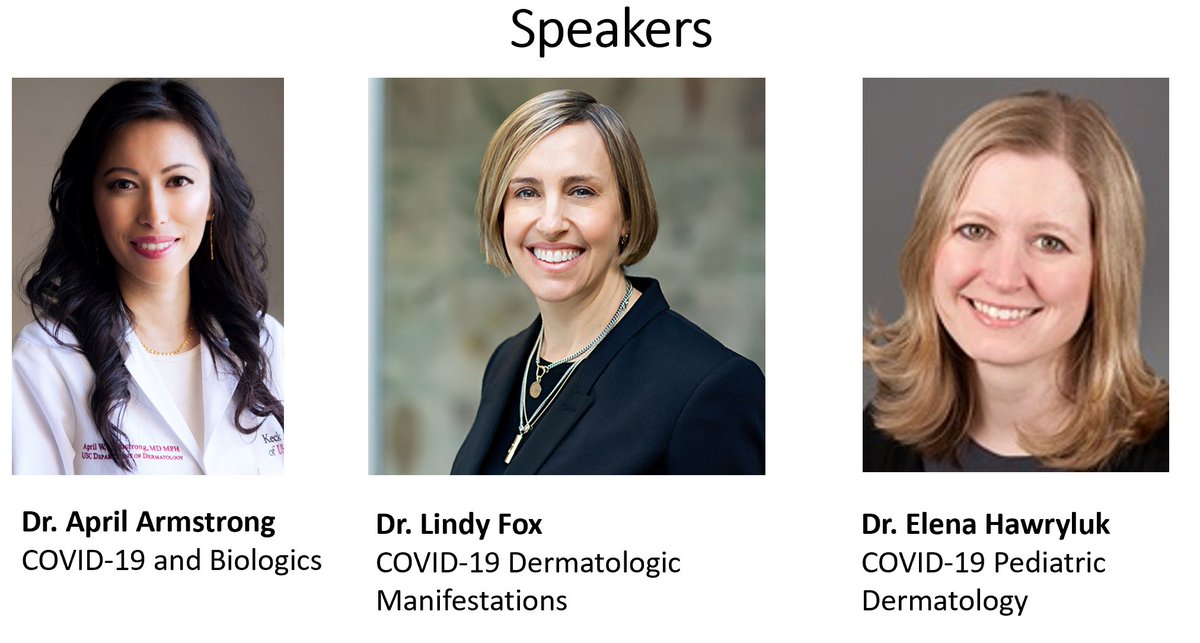 DrEstherFreeman's tweet photo. Saturday is going to be big at #AAD2022! I am honored to host #COVID symposium in the @AADskin Ballroom West, 9am-noon. Check out our fantastic line-up of speakers: @DermDocJenna @juleslipoff @GeorgeHruza @ElenaHawryluk @lindyfox1 @MishaRosenbach @KimberlyBlumen1 #dermtwitter https://t.co/w97Km1WMQr