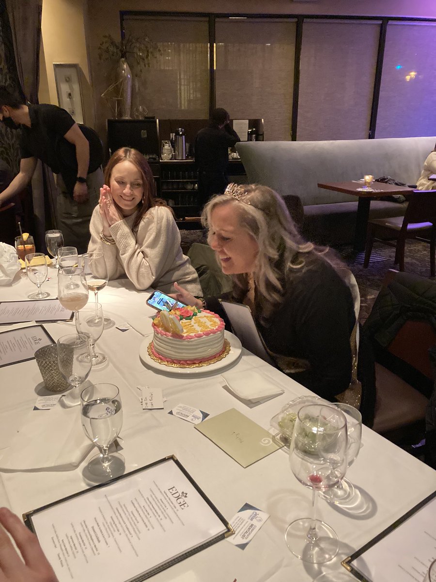 PReduzzi's tweet photo. Celebrating a milestone birthday with good food and great company!! To many more birthdays Patty😘 https://t.co/WlWC2GxOpF