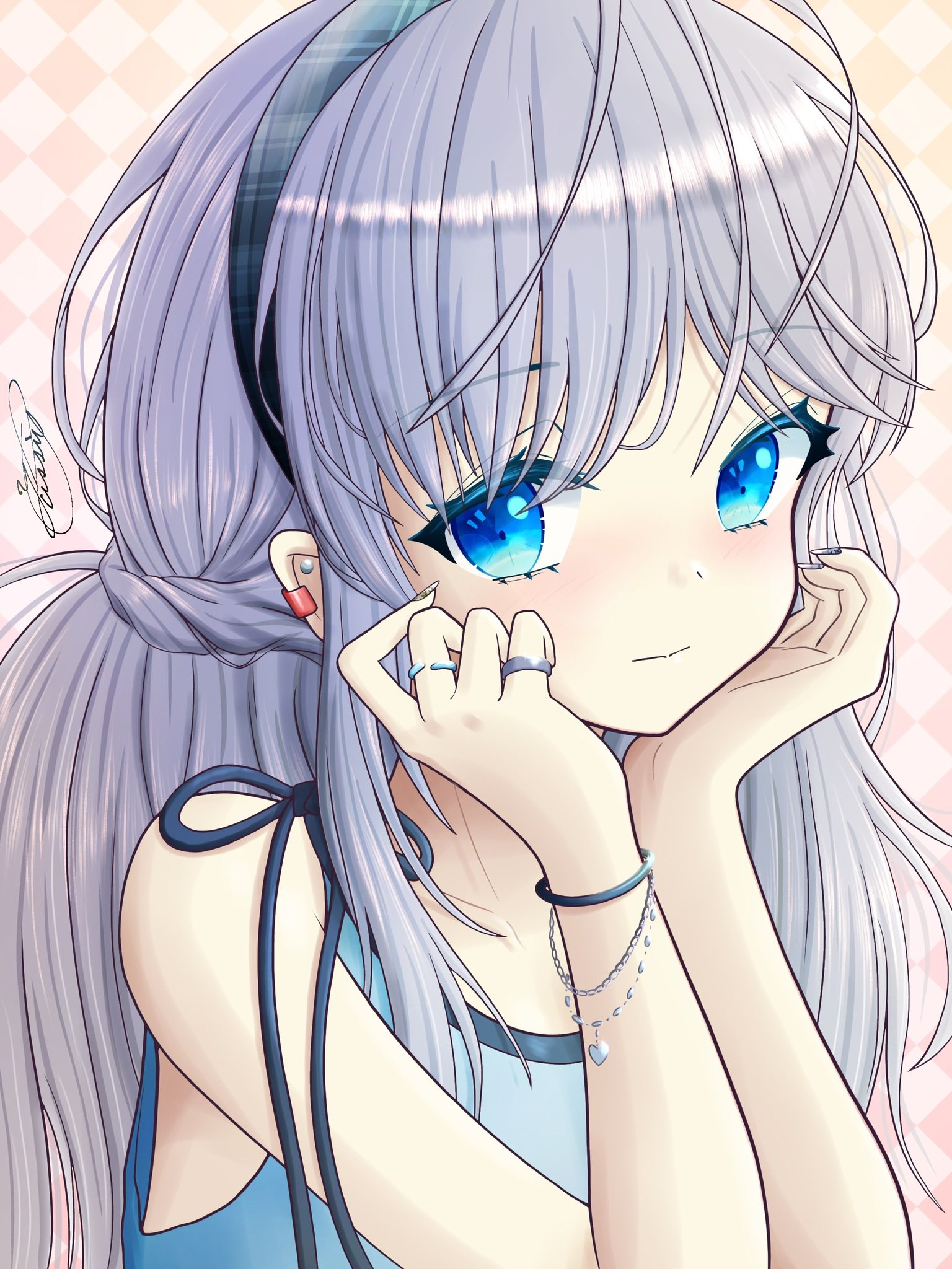 頬杖女子 Twitter Search Twitter