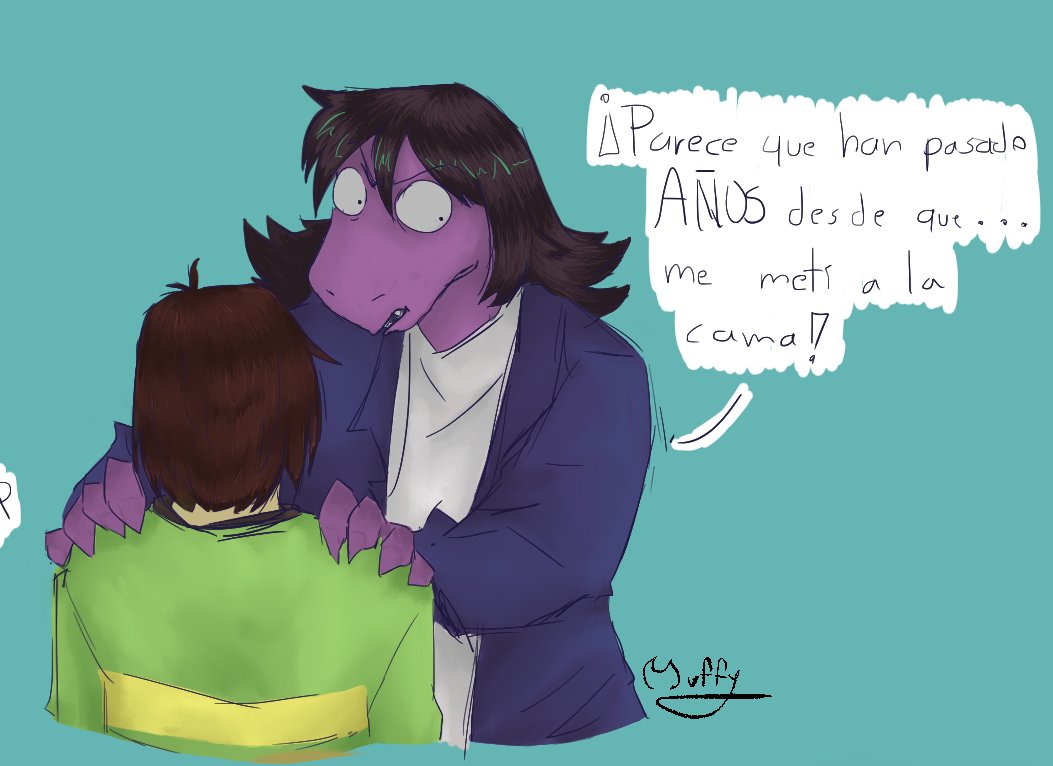 muffy1505's tweet photo. hey! It's been a long time xd Here are some sketches I made while playing #Deltarune 
#kris #susie https://t.co/pHa9TSDVKT