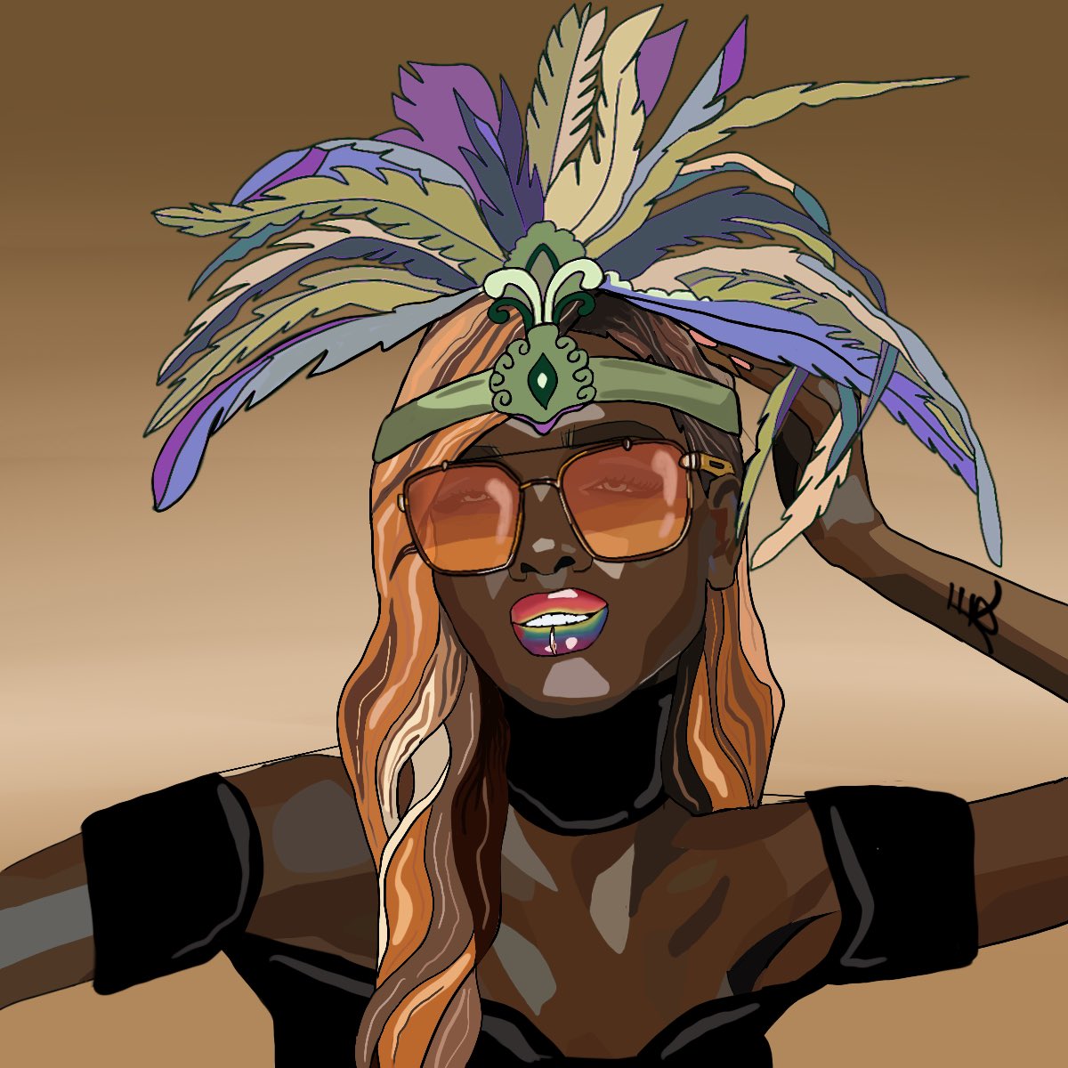 Picked up this beautiful Year of the Woman last night and I’m pretty excited about her! #womeninnft #nfts #nft #yearofthewoman