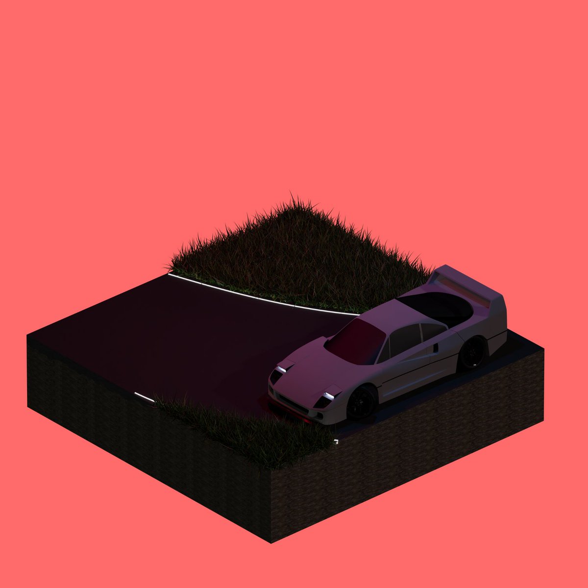 island_speed's tweet photo. Just NFT of a Ferrari going sideways... https://t.co/Ni9KmYSpuv