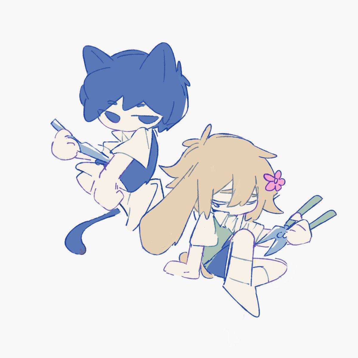 🌻☀️🔪 #omori