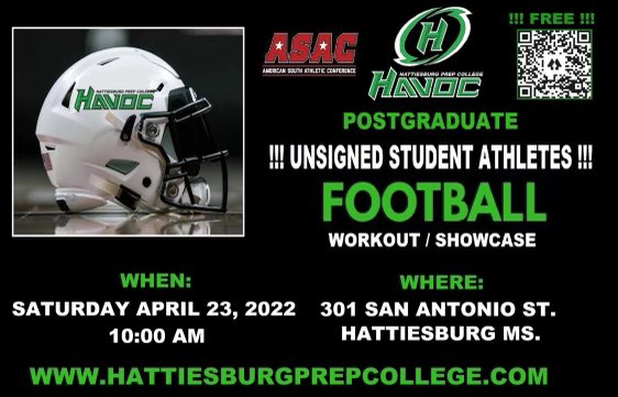 Team is coming together but we can’t wait to host a new group of recruits and hopefully see some of our already signed guys at our next open workout in April! If you haven’t signed a scholarship and want a chance to play join us by signing up at americansouthathleticconference.com/join-the-asac