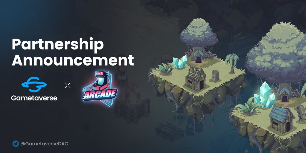 Gametaverse (@gametaversedao) on Twitter photo To celebrate our collab with @arcadedotinc, a #Metaverse with a habitat for every #NFT, we're giving away 20 WL!!🎉(24hrs)
To enter, follow the instructions:
🔥Like & RT
🔥Follow @Arcadedotinc & <a href="/GametaverseDAO/">Gametaverse</a>
🔥Join our discord discord.com/invite/px9EY6z…
🔥Leave ur Discord ID To celebrate our collab with @arcadedotinc, a #Metaverse with a habitat for every #NFT, we're giving away 20 WL!!🎉(24hrs)
To enter, follow the instructions:
🔥Like & RT
🔥Follow @Arcadedotinc & <a href="/GametaverseDAO/">Gametaverse</a>
🔥Join our discord discord.com/invite/px9EY6z…
🔥Leave ur Discord ID
