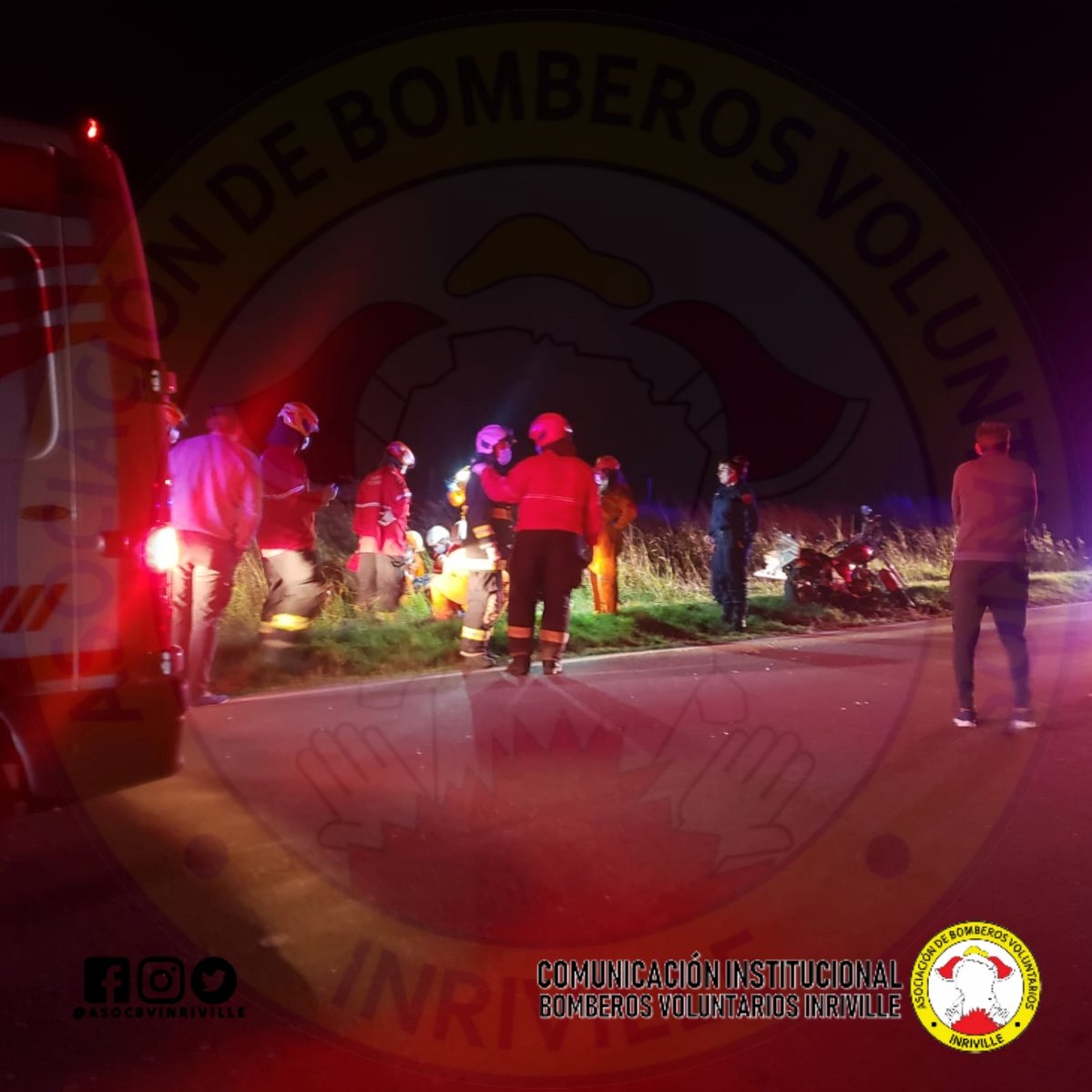 asocbvinriville's tweet photo. #PartedeAlarma🚨 - 25/03/2022
• Tipo de siniestro: ACCIDENTE VEHICULAR
• Hora de salida: 20:30 Hs.
• Info: https://t.co/vjmdYTY3Jt
#DifusiónyPrensaBVI https://t.co/BKqCxf3Esy