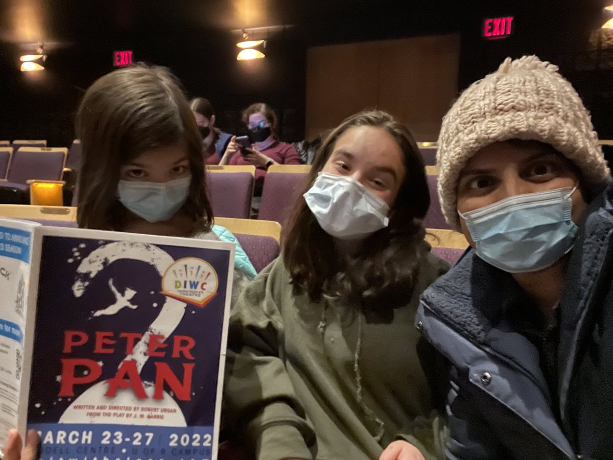 WhitfieldJanani's tweet photo. Girls’ night at #DIWC. From the program, “Young people have been forced to age over the last couple of years with a cloud over them. This is the time for Peter Pan.” :) https://t.co/QGUsmCOcwo