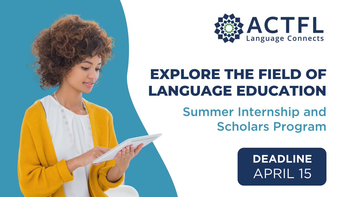 ACTFL tweet media