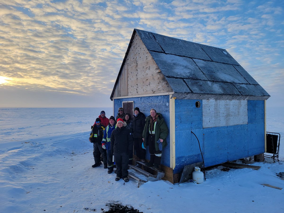 Shout out to Shawn Buckley. <a href="/spectacularNWT/">Spectacular NWT</a> for hosting our Midnight team for the winter haul wrap up.