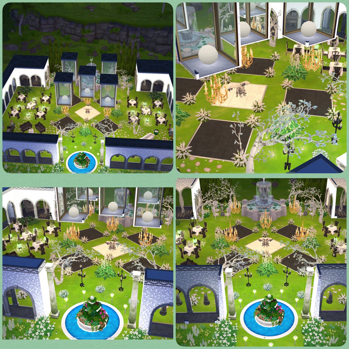 Lenny05010921's tweet photo. Here is my garden ballroom.
@TheSimsMobile  #TheSimsMobile  #TSMBallOfTheSeason  #EA #EAGiveaway https://t.co/pQXyxWU3sp