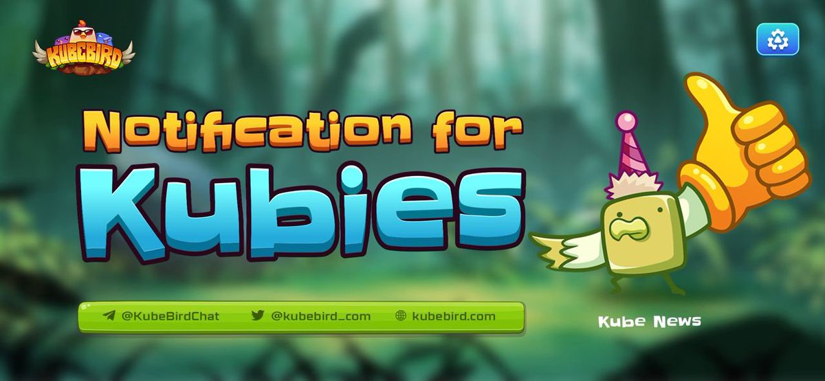 ⚠️ FARM MODE: NEW UPDATES ⚠️

Hi #Kubies! we will be applying some new adjustments in Farm Mode on 26th March as follow:

1️⃣ Changing exchage rate from KF to KUB 
2️⃣ % total KF collected will be increased 
3️⃣ Changing Egg nest price
4️⃣ % success rate of bird breeding increased