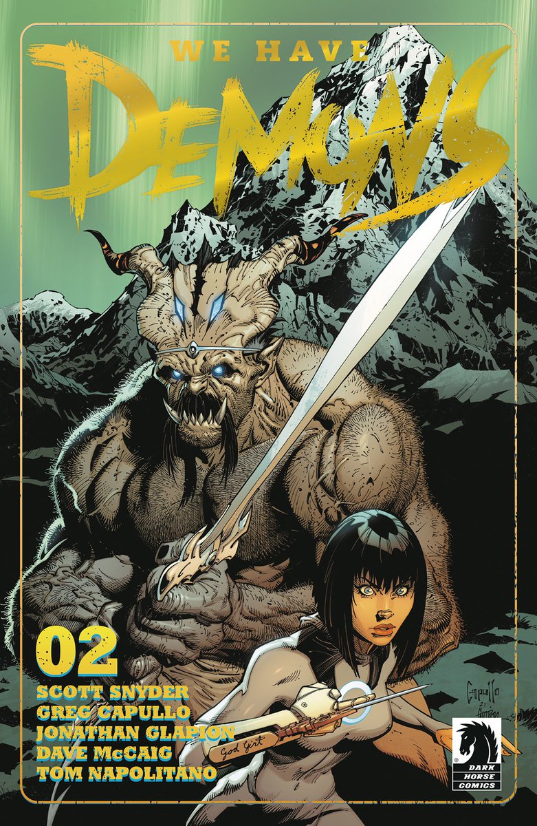 TFAW's tweet photo. Weekend #FOCAlert!
We Have Demons #2 by @Ssnyder1835 @GregCapullo @jonathanglapion @TENapolitano @DaveMcCaig (published in print by @DarkHorseComics) is on FOC this weekend, so don't forget to pre-order it to continue reading this awesome story!
https://t.co/uunnHtV6J7 https://t.co/TfeyA1dUav