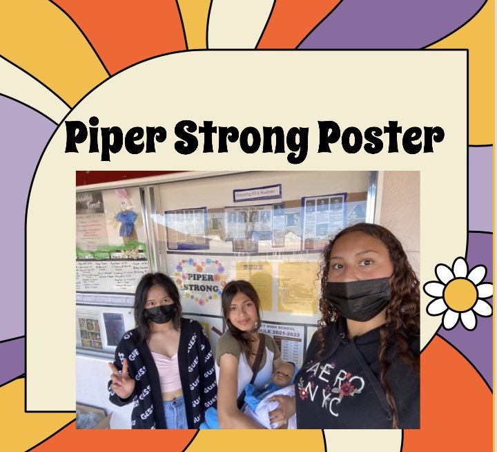 GVCougarVB's tweet photo. Some Friday fun with a scavenger hunt! Easy to find a #PiperStrong poster on campus 💜 https://t.co/SiDtq6PzTr