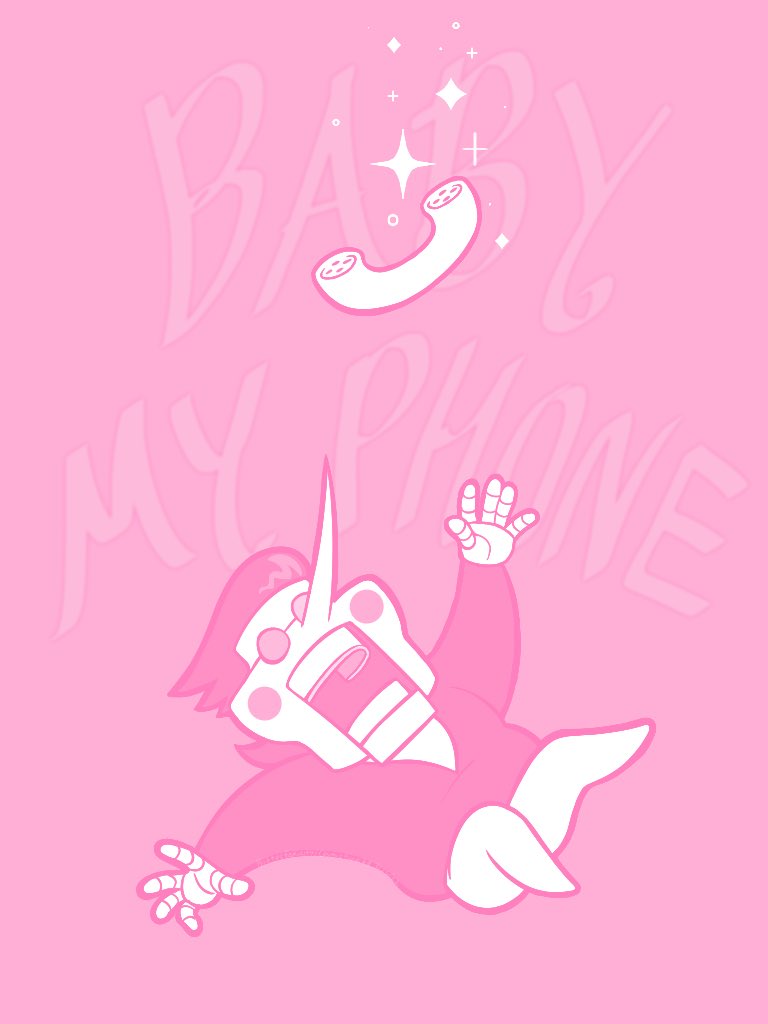 pink theme open mouth pink background 1boy solo simple background sparkle  illustration images