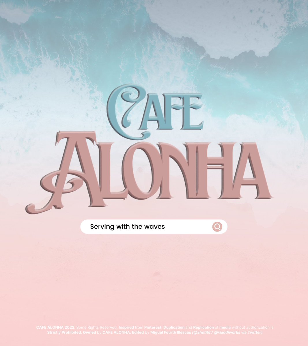 ㅤㅤ

     ┊ ➶ ｡˚ ° Serving with the waves!
                    a delivery for you . . . 

      ➸ @cigarshub
      ﹙ good morning. enjoy your treat, 
        lods!﹚

      ✦ jiro

ㅤㅤ