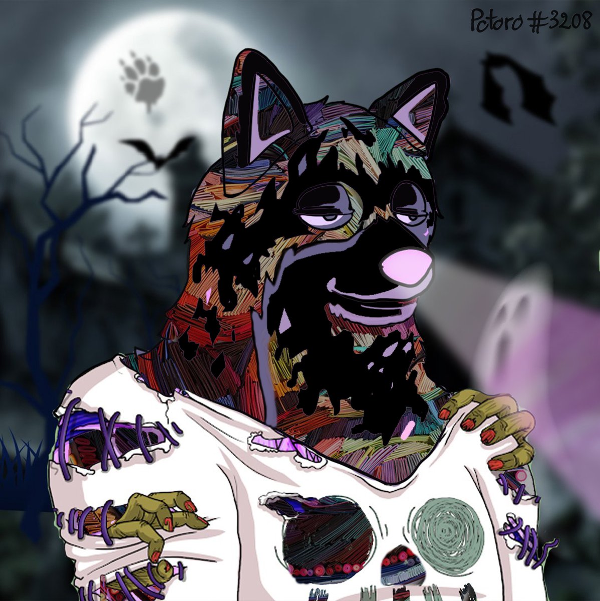 PotoroETH's tweet photo. @MutantShibaClub My  14th -15th art 
I hope you enjoy my efforts for the MSC community https://t.co/thL0LM6oe2