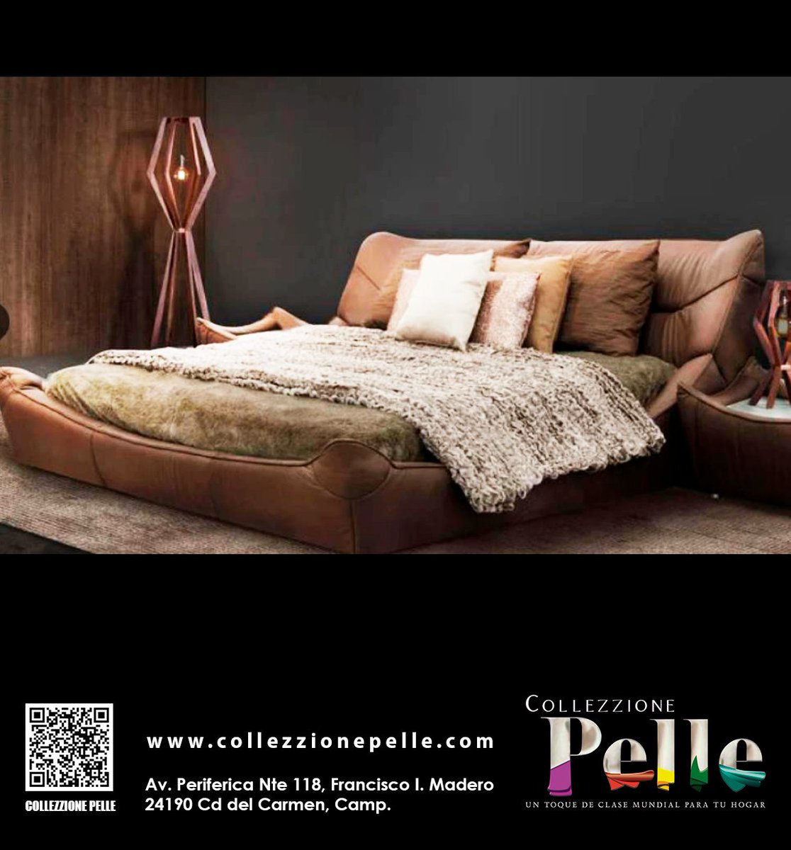 CollezzionePel1's tweet photo. El set MAZZOLA es comodidad, sin perder el estilo, además de que sus finos acabados te ofrecen un articulo de colección, adquiérelo en COLLEZZIONE PELLE.
https://t.co/XRu7kSPwIH
#decoracion #Muebleria #decoracioninteriores #Espacios #Pelle #decohogar #Cama #RECAMARAS https://t.co/cTkx7l1GIJ