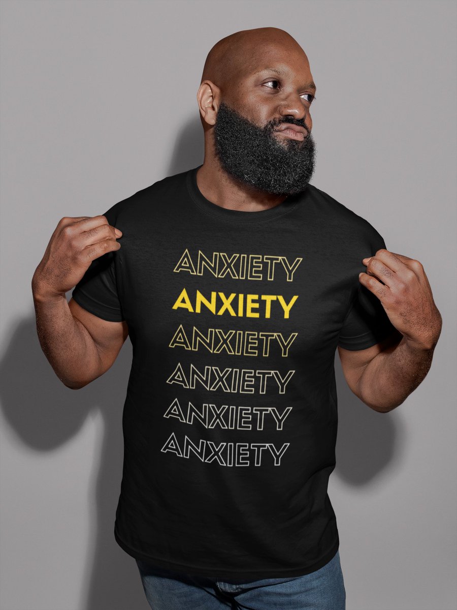 TeesAnxie's tweet photo. Anxiety. Some people wear it better than others… https://t.co/R20yDibwcC