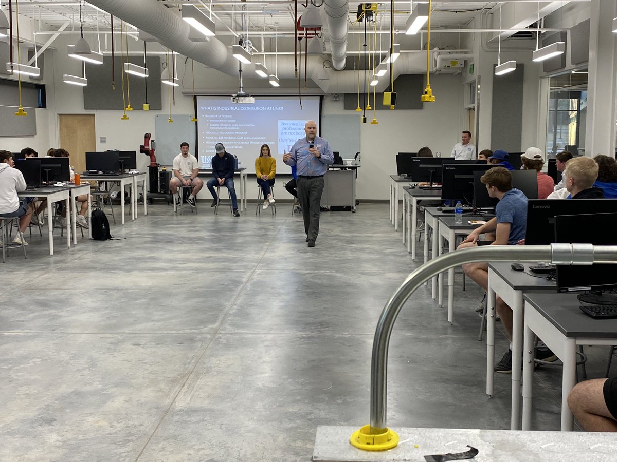 What a week in ID! Wednesday a group of students toured Case and Thermo King. Last night we had an info night with a panel of seniors!