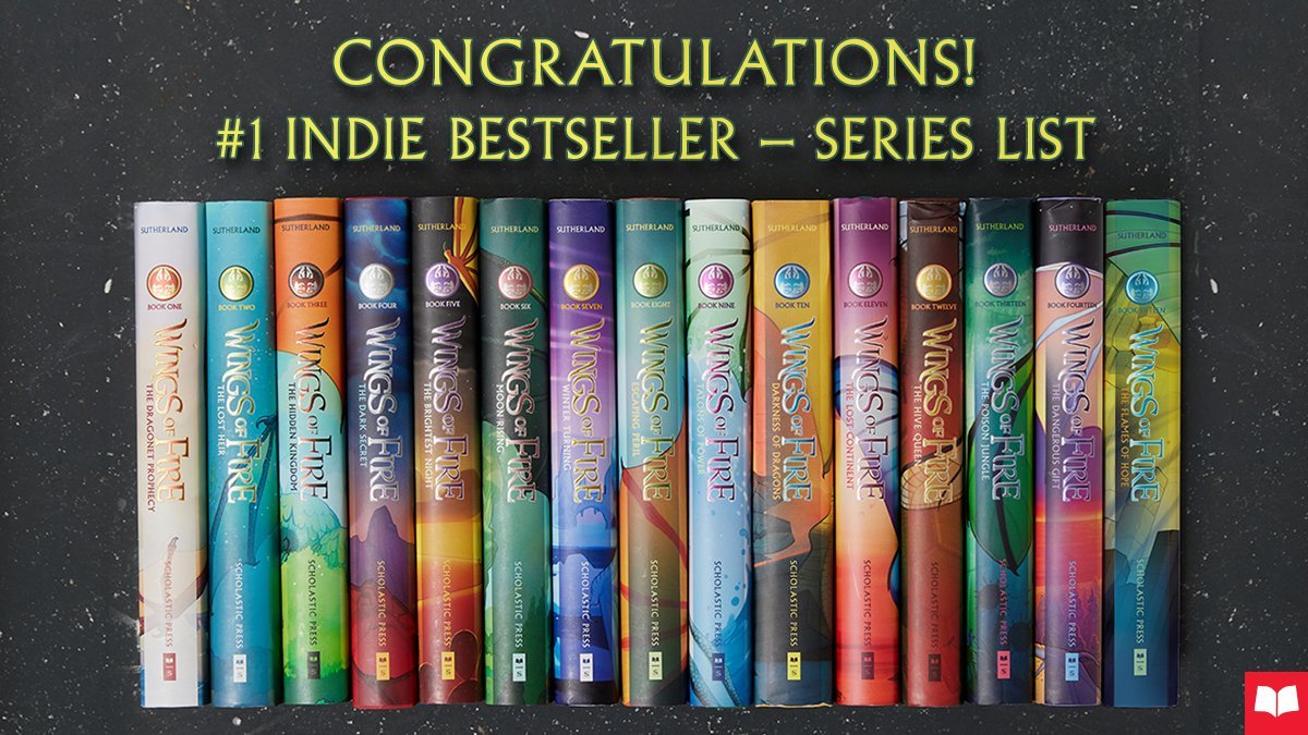 WingsOfFireNews's tweet photo. #WingsOfFireNews! Wings of Fire is Number 1 Indie Bestseller!

Along with this, Wings of Fire has officially been a Best Selling Book for 3 Years in a row Now! https://t.co/LP0RB6xD4u