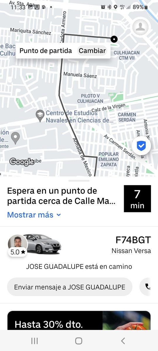 CAPICUAJAVO's tweet photo. @Uber_MEX pedí un uber para mis papás en CDMX coyoacan y el chofer al llegar al lugar, venía con auto tuneado, volumen muy alto, aspecto mugroso y cuando le pidieron abrir su cajuela, se negó y dijo que no era "colectivo" acto seguido dijo: no se preocupen ya cancelé bajense. https://t.co/3VI5j3eWlv