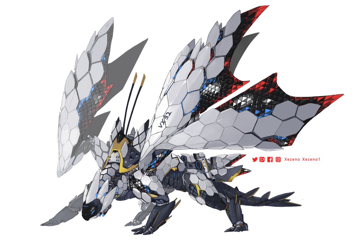 「Mecha Valstrax

Mach 3 speed Argent come」|Marcus Hiiのイラスト