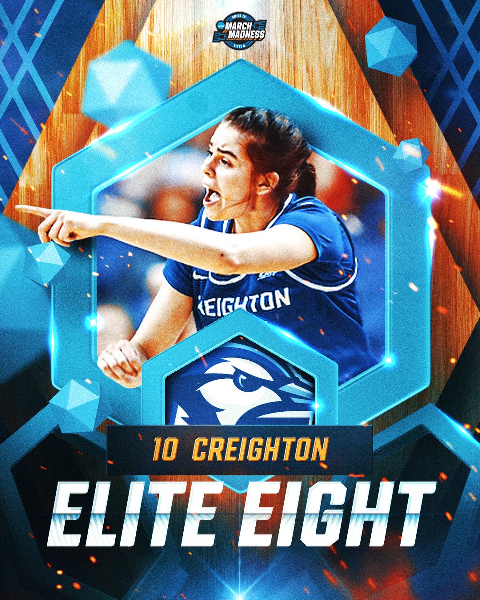 CREIGHTON: A CINDERELLA STORY

(10) <a href="/CreightonWBB/">Creighton Women’s Basketball</a> continues to dance UPSETTING (3) Iowa State, 76-68, and is now elite! 

#MarchMadness