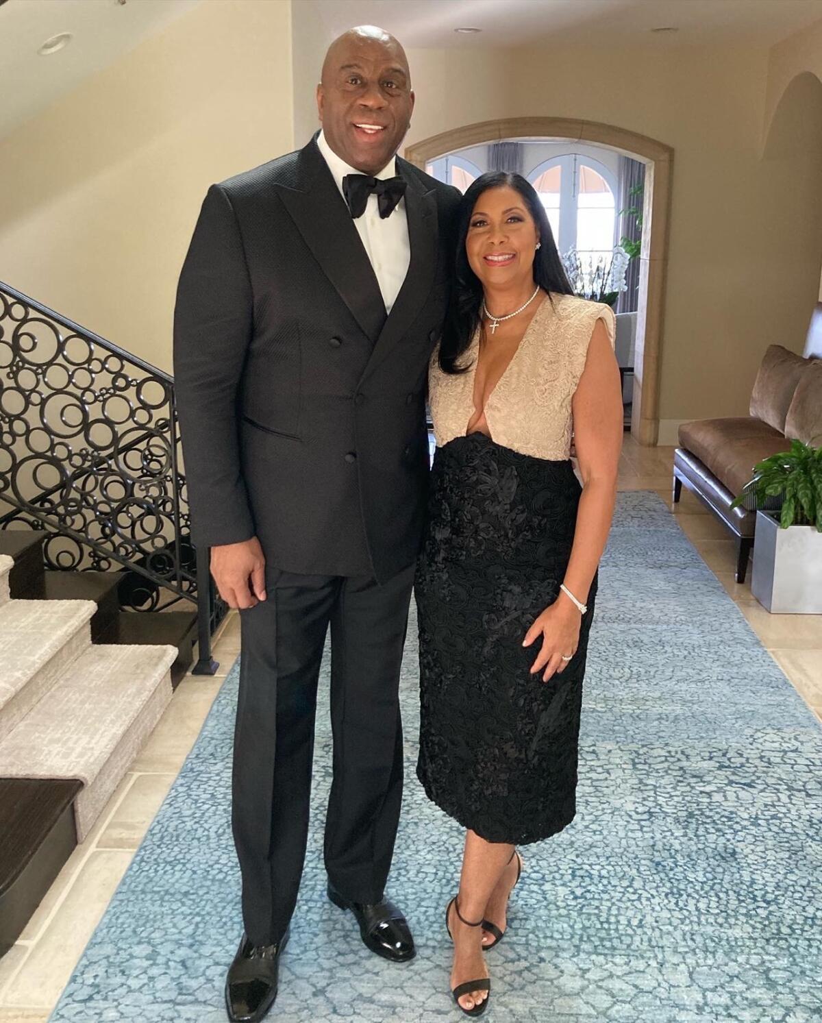 Earvin Magic Johnson on Twitter "Tonight my beautiful wife Cookie