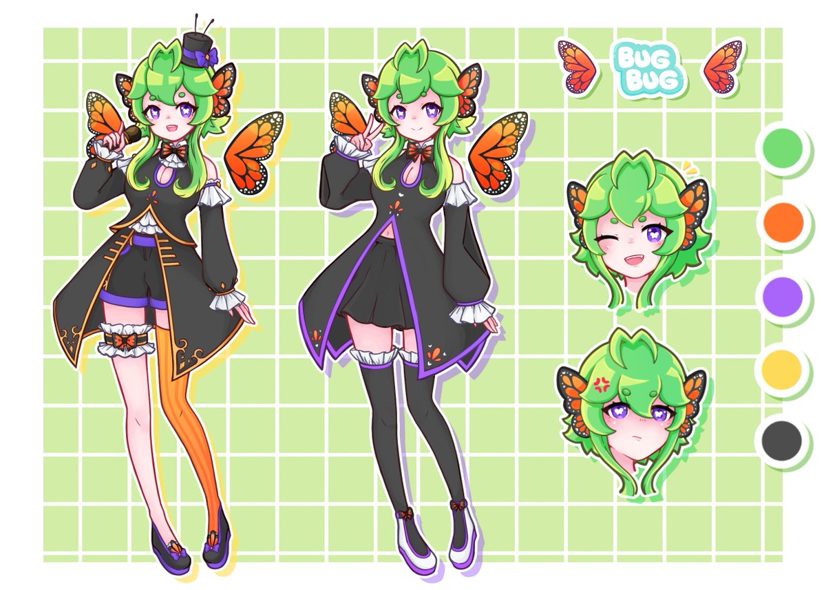 bugbughh's tweet image. Hi, I&apos;m Bug! 💚
Sometimes a dragonfly. Sometimes a butterfly.
Twitch: Twitch.tv/bugbugh
Youtube: Youtube.com/c/Bugbugh
Art Tag: #Bugbugart