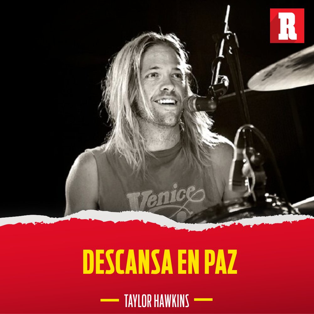 🚨🚨 ÚLTIMO MOMENTO 🚨🚨 

Falleció en Bogotá, Colombia el baterista de la banda Foo Fighters. 

La policía encontró el cuerpo en el hotel donde se hospedaba la banda. 

Descanse en paz. 🙏🏼

record.com.mx