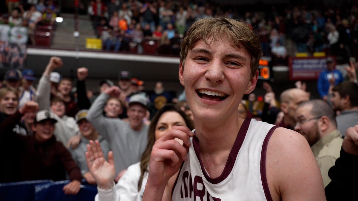 blakeahssports's tweet photo. I mean seriously, what name has been more synonymous with March Madness? It’s been the Doug and Dougie show. 

Photo cred Brandon Sullivan/MTN Sports https://t.co/jh8iZVrMPQ