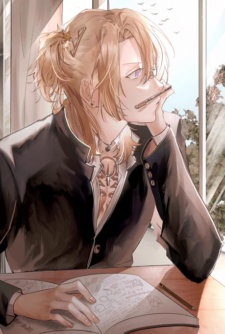 school📚 #drawluca 
