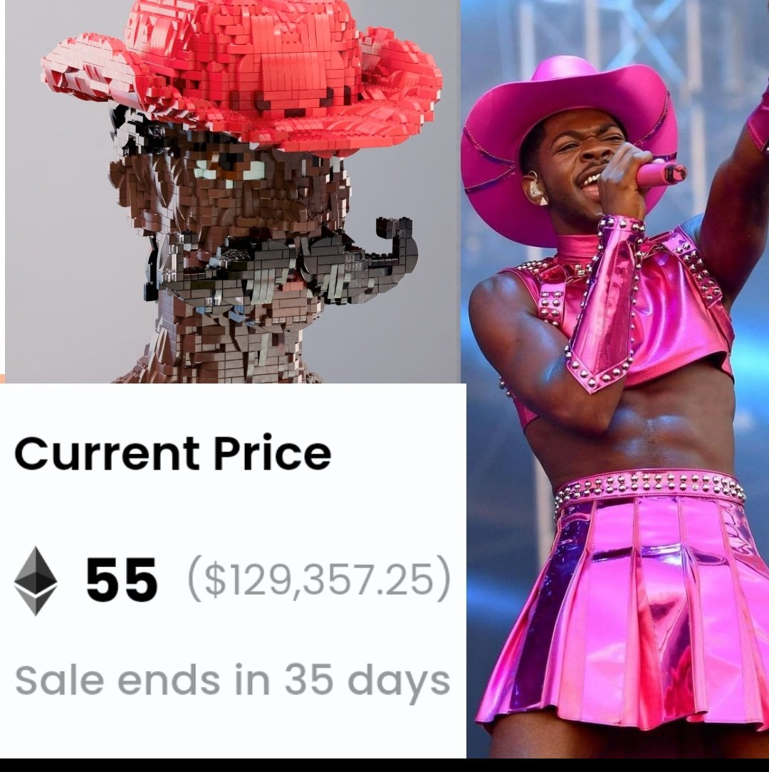 Botchi86998617's tweet photo. @elonmusk @LilNasX @bricktopians 
🚨⚠️N°7049⚠️🚨 https://t.co/vQZXMjDStI
