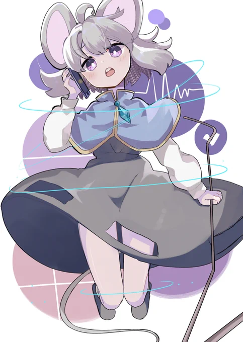 これからまた東方中心にお絵かきしていきます。手始めにナズーリン落書き。この絵は関係ありませんが、秋例のテーマは着せ替えになりそうです。 