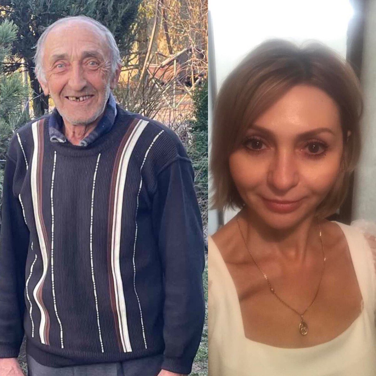 KSergatskova's tweet photo. Russian occupiers in #Melitopol asked journalist Svitlana Zalyzetska to stop working at her news website “Ria-Melitopol”. She refused. Then they took her 75-year-old father hostage. Josip Zalyzetsky spent 4 days in Russian captivity. 1/2 https://t.co/QBWOf3kZDZ