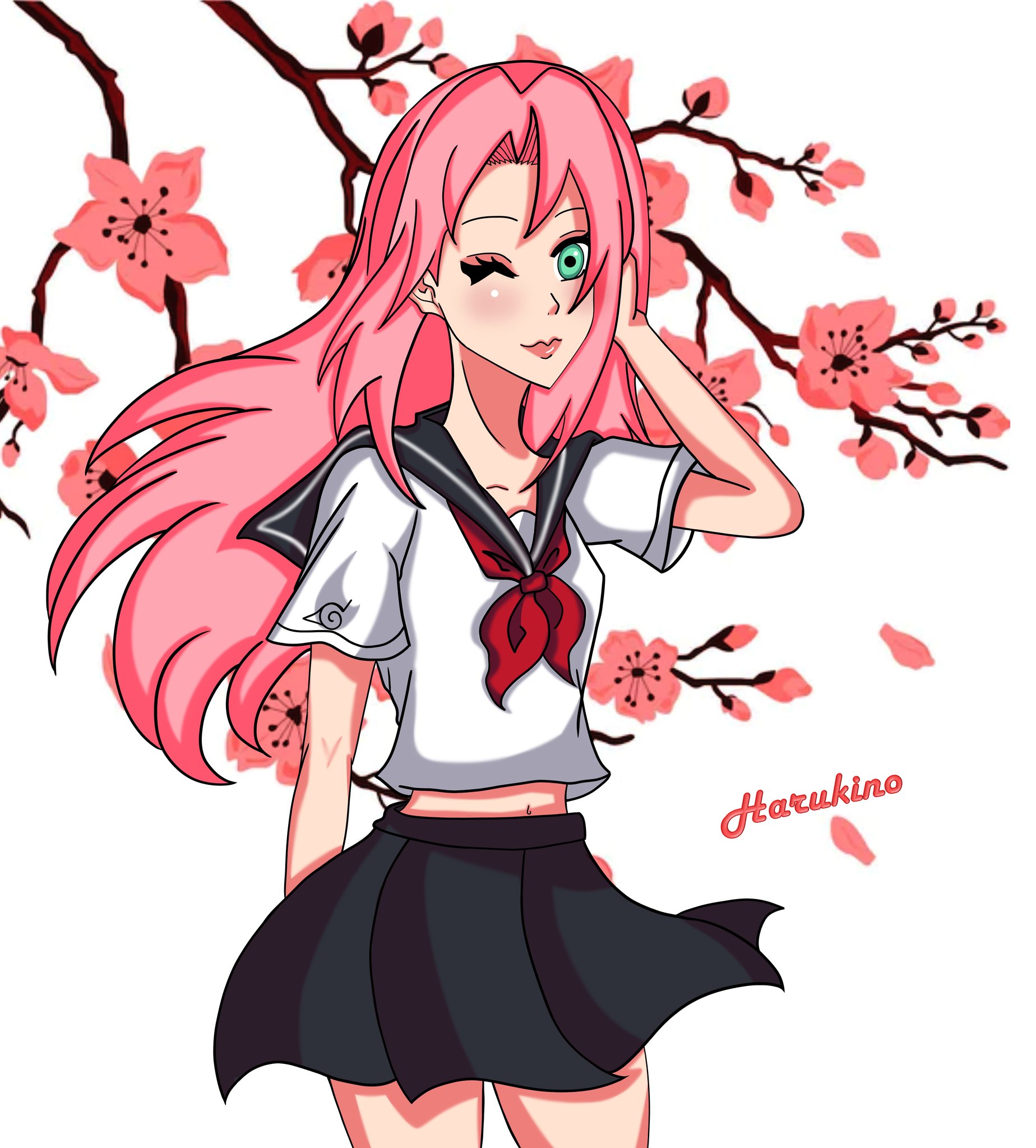 Happy Birthday Sakura Haruno. Day 3: School    