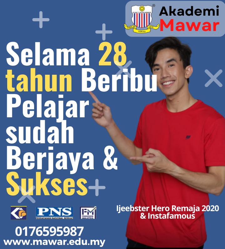 PROGRAM KEMBALI KE SEKOLAH SESI 2022/23
PBD PT3 SPM STPM IGCSE MUET  Jom sertai Mawar Digital Online Class .Small Group Concept &amp; Guru2 Sifu untuk setiap subjek
www mawar.edu.my 
www.al- wardah my
wa.me 60176595987