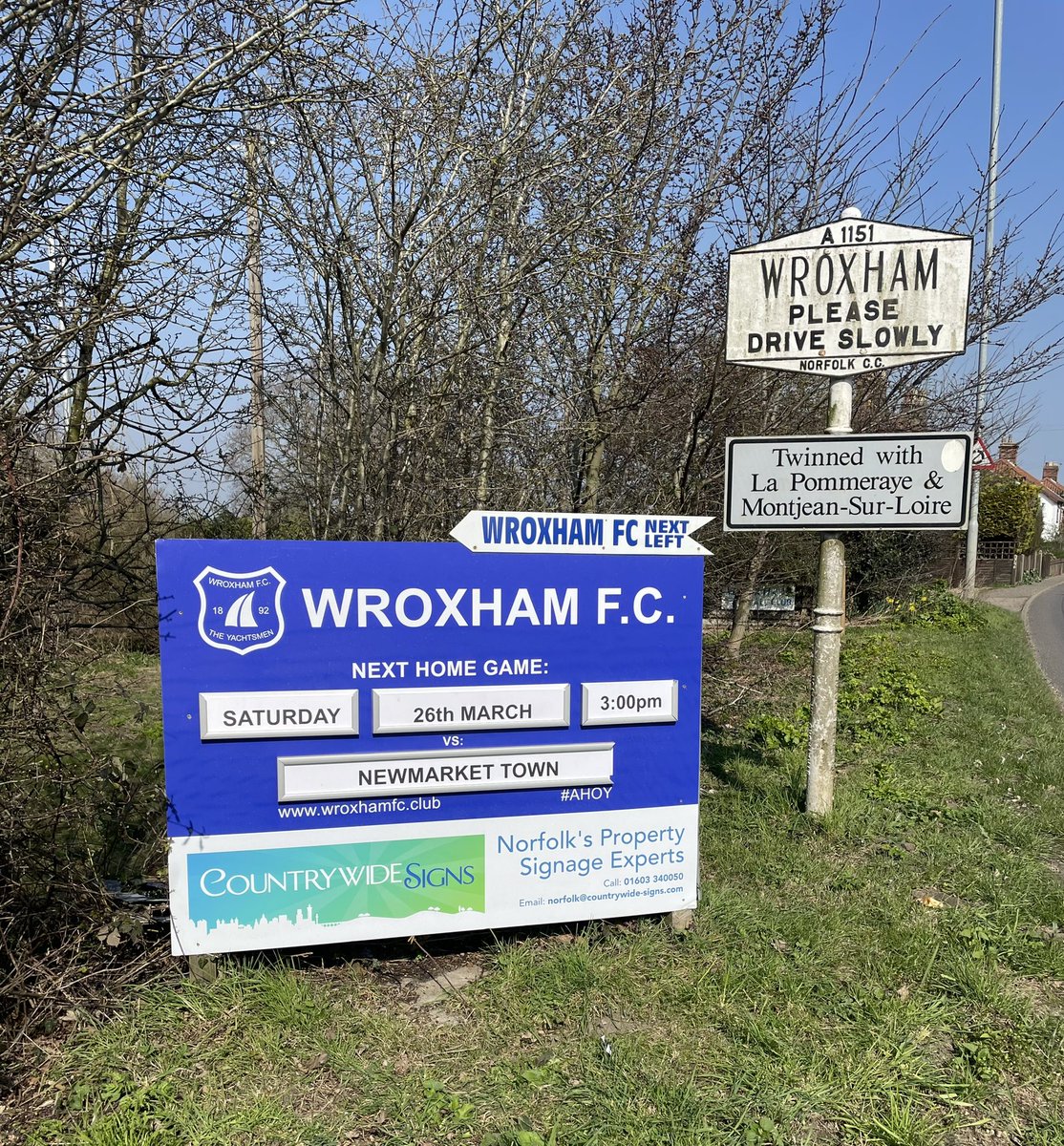 CountrywdeNFK's tweet photo. #NonLeagueDay @The_Yachtsmen https://t.co/U8kb8HMcaY